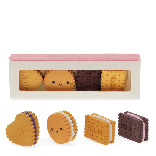 Heliotique | Rex London Set of Biscuit Erasers