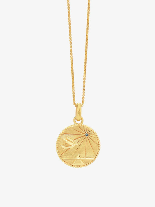 Heliotique | Rachel Jackson Elements Air Art Coin Necklace