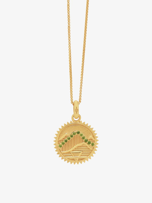 Heliotique | Rachel Jackson Elements Earth Art Coin Necklace