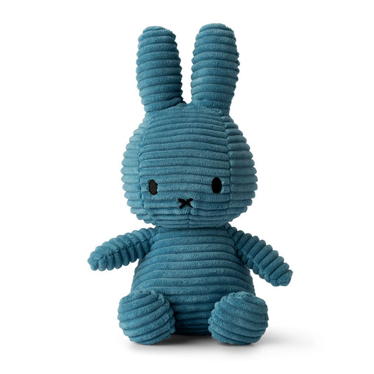 Heliotique Miffy Soft Toy - Aviator Blue Corduroy