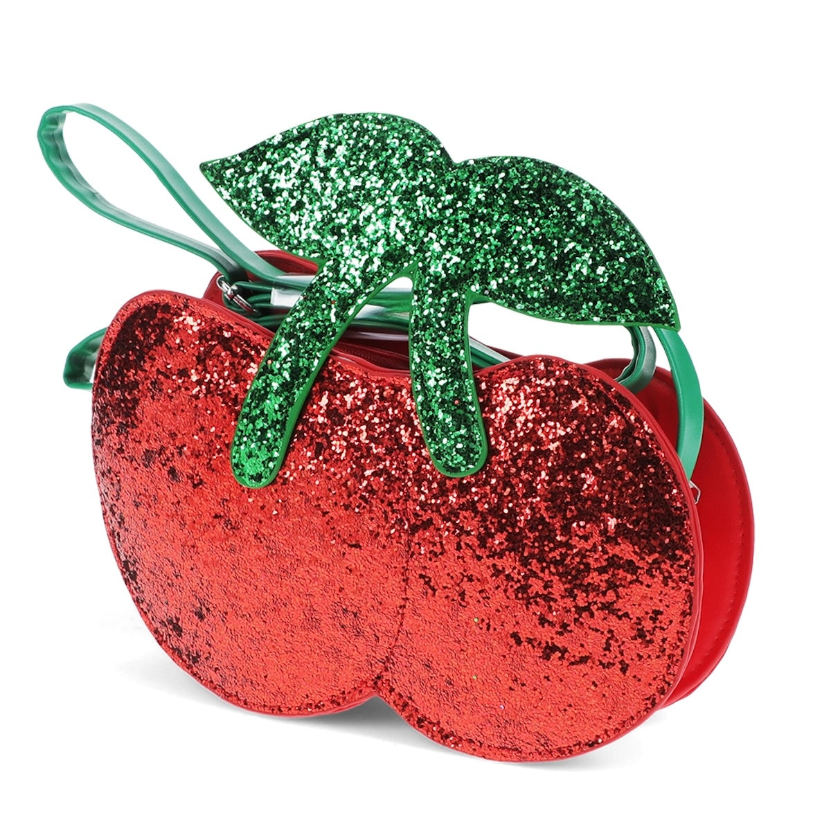 Heliotique Glitter Cherry Handbag