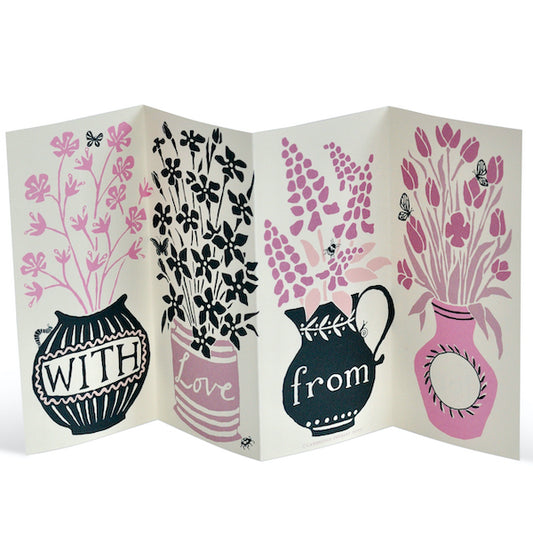 Heliotique | Cambridge Imprint Say it with Flowers 3D Card