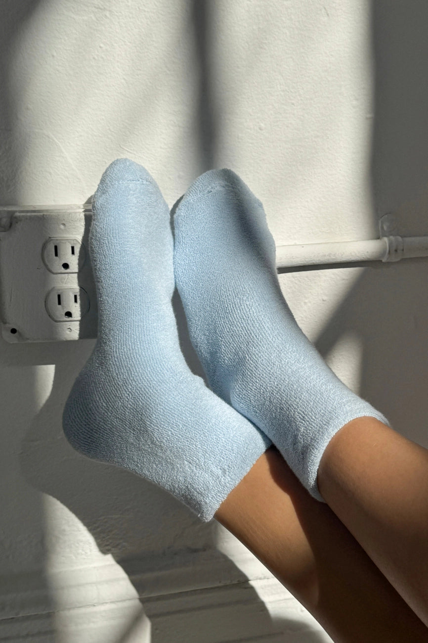 Heliotique | Le Bon Shoppe Cloud Socks - Celeste Blue