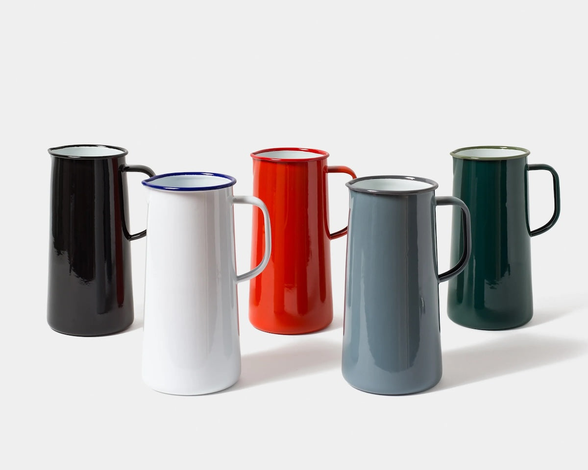 Heliotique | Falcon Enamelware Enamel Jug - Pillarbox Red