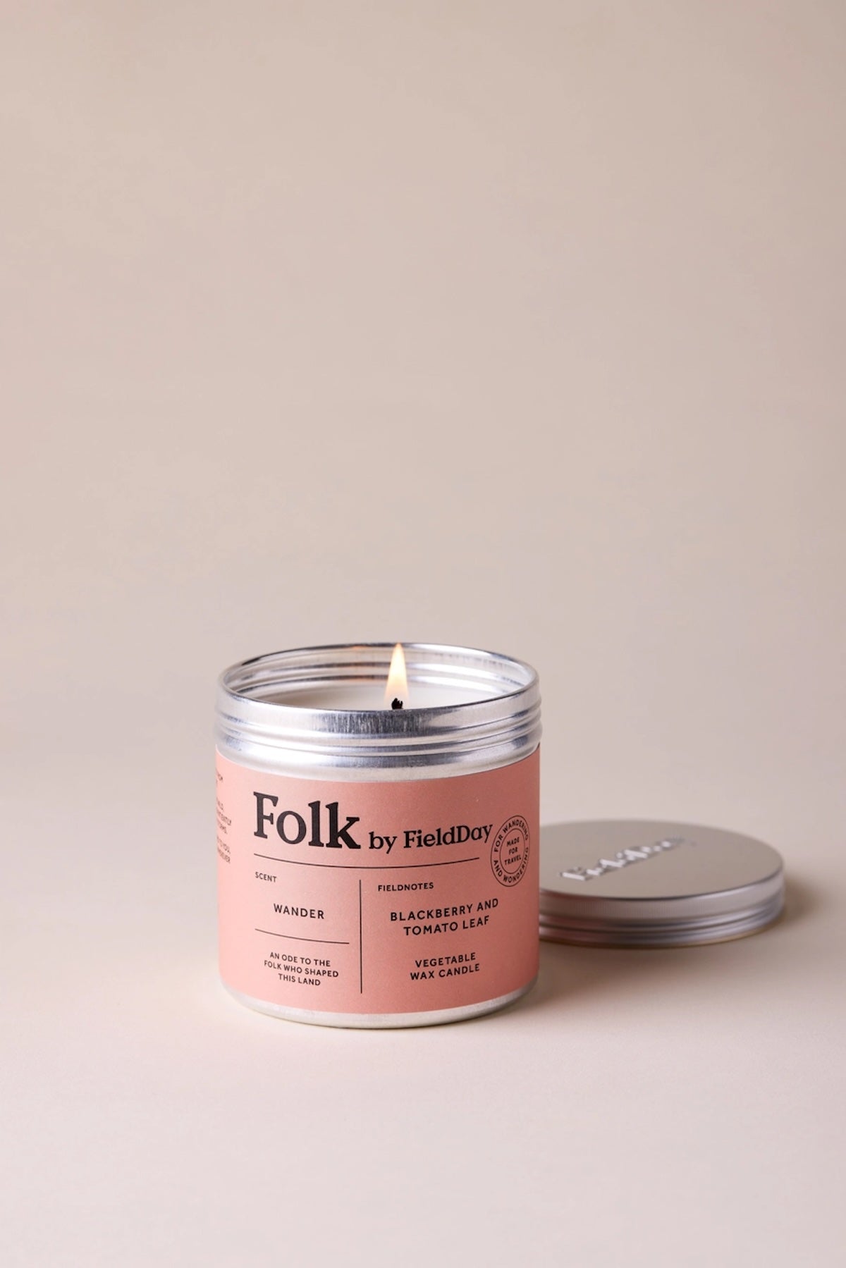 Heliotique Folk Tin Candle - Wander