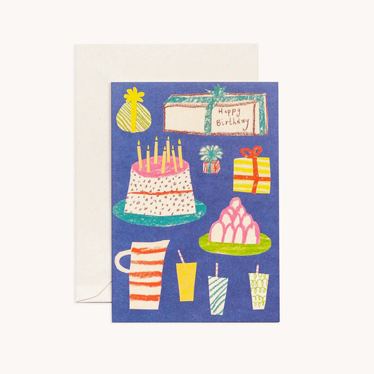 Heliotique Birthday Party Card