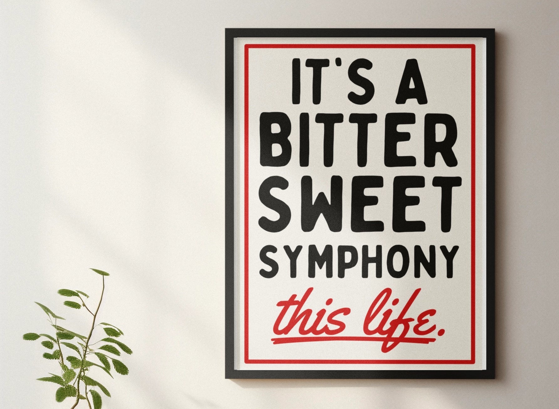 Heliotique | Blue Iris Bitter Sweet Symphony Print