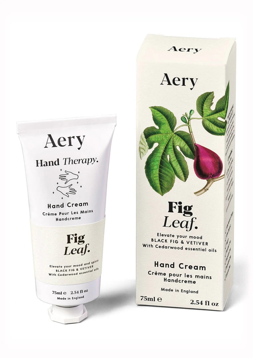 Heliotique | Aery Fig Leaf Hand Cream - Black Fig, Vetiver & Cedarwood