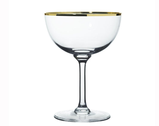 Heliotique | The Vintage List A Pair Of Crystal Champagne Saucers