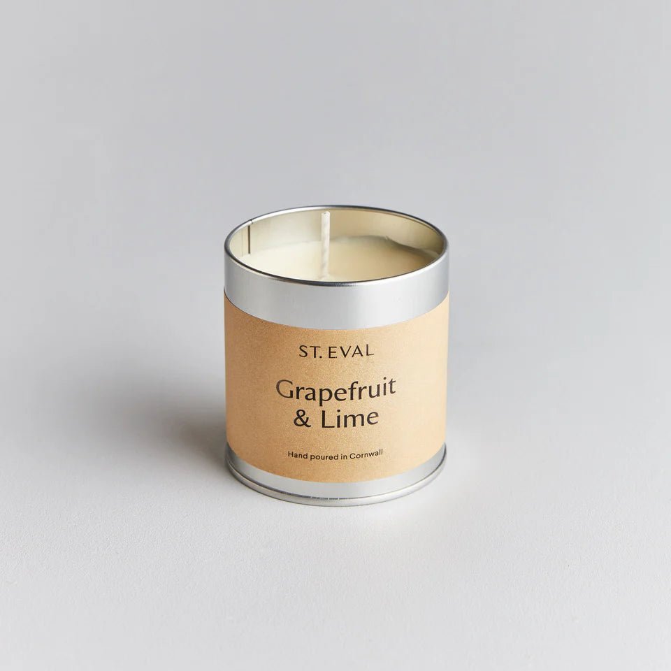 Heliotique | St Eval Grapefruit & Lime Scented Tin Candle