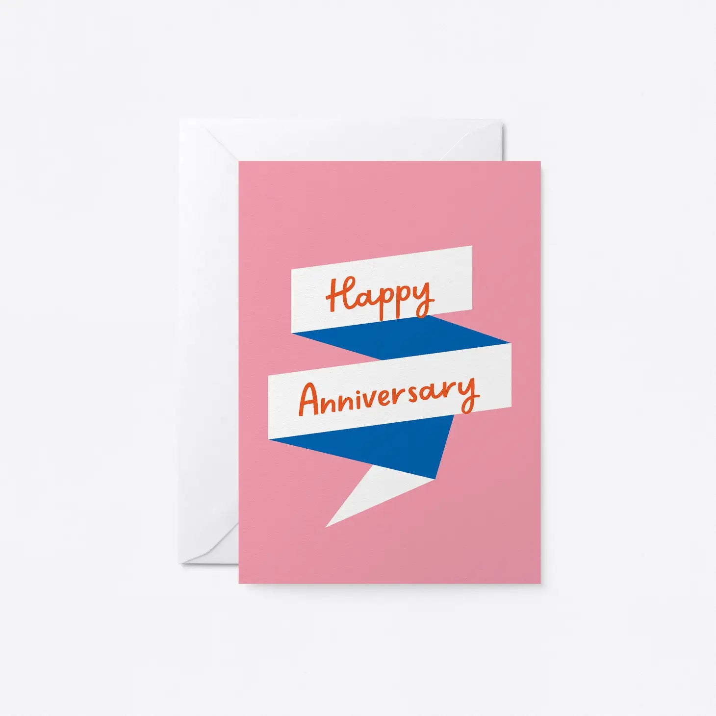 Happy Anniversary Banner Card - Heliotique