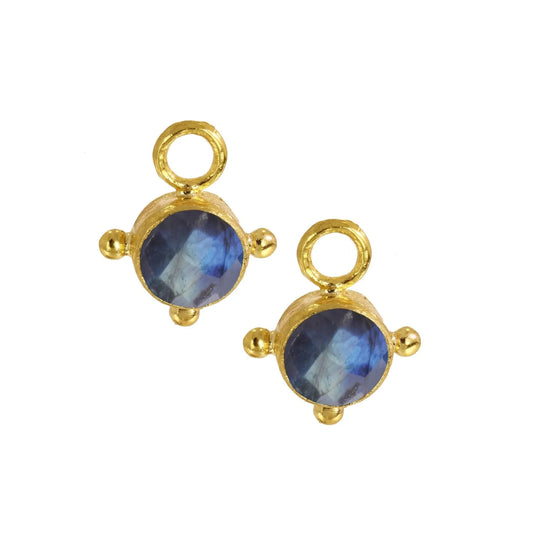 Heliotique Kaia Labradorite Stud Earrings