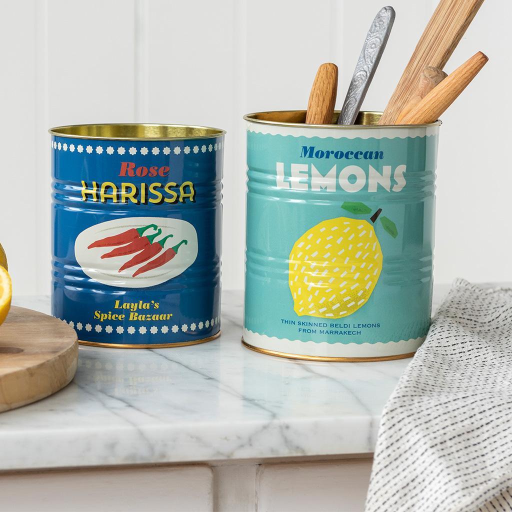 Heliotique | Rex London Lemons and Harissa Storage Tins (Set of 2)