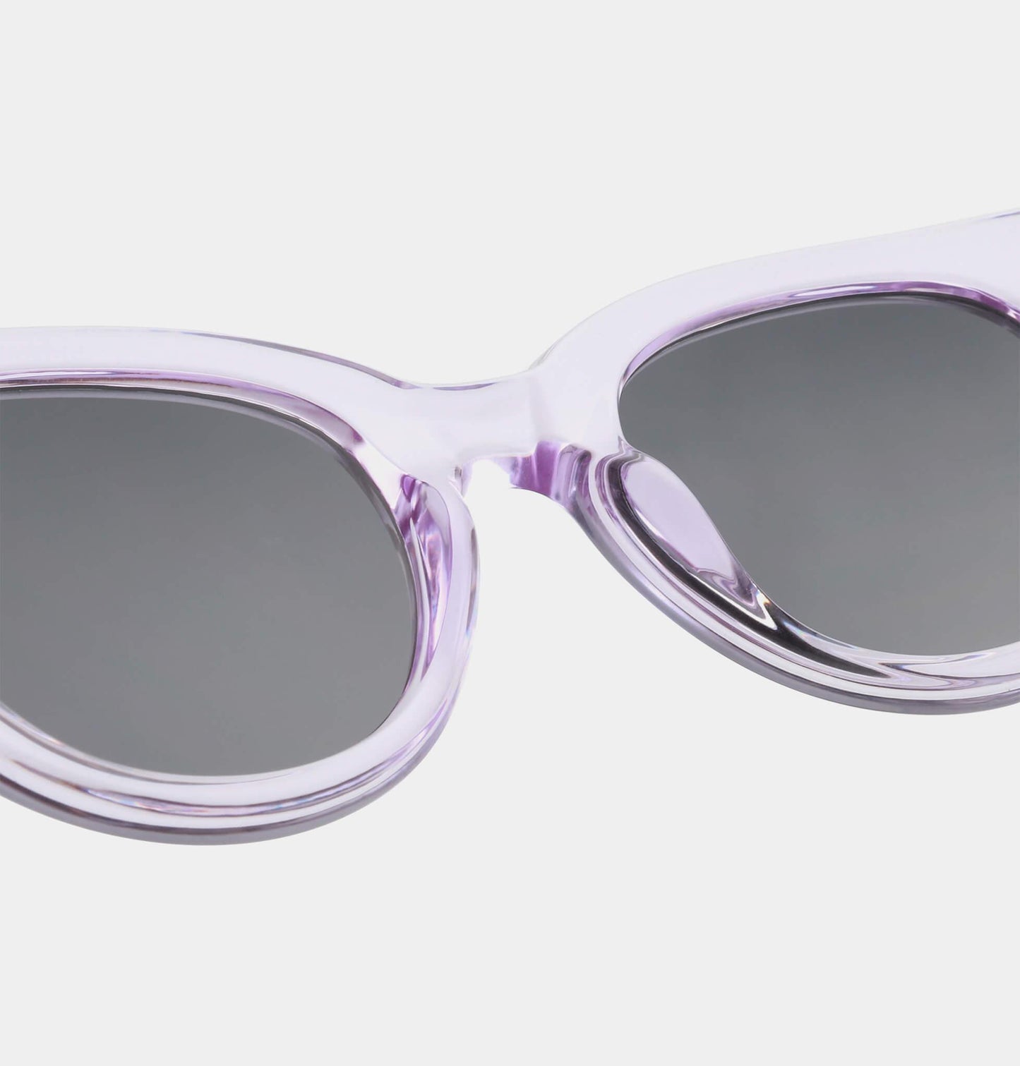 Lilly Sunglasses - Lavender Crystal Transparent - Heliotique