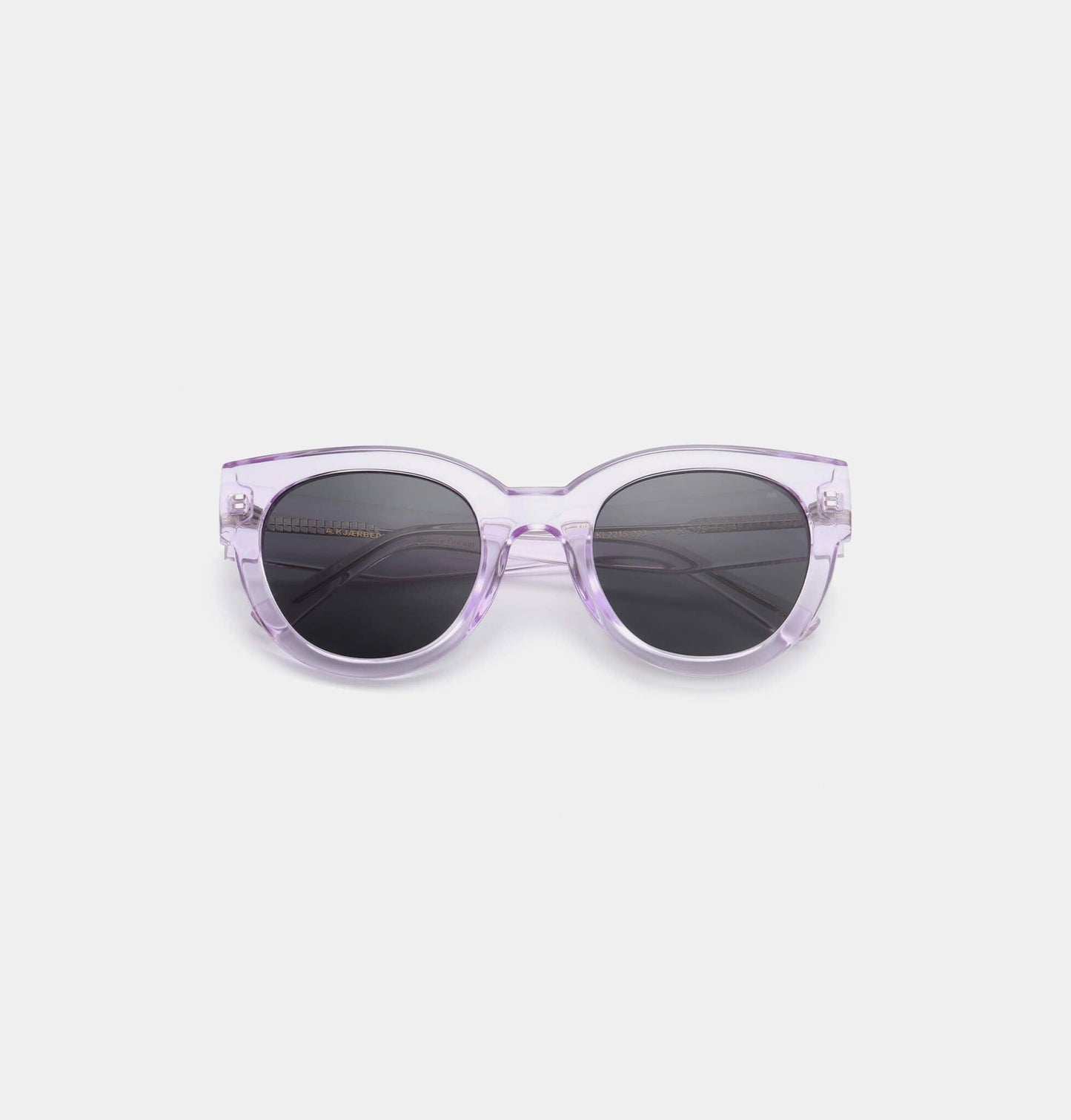 Lilly Sunglasses - Lavender Crystal Transparent - Heliotique