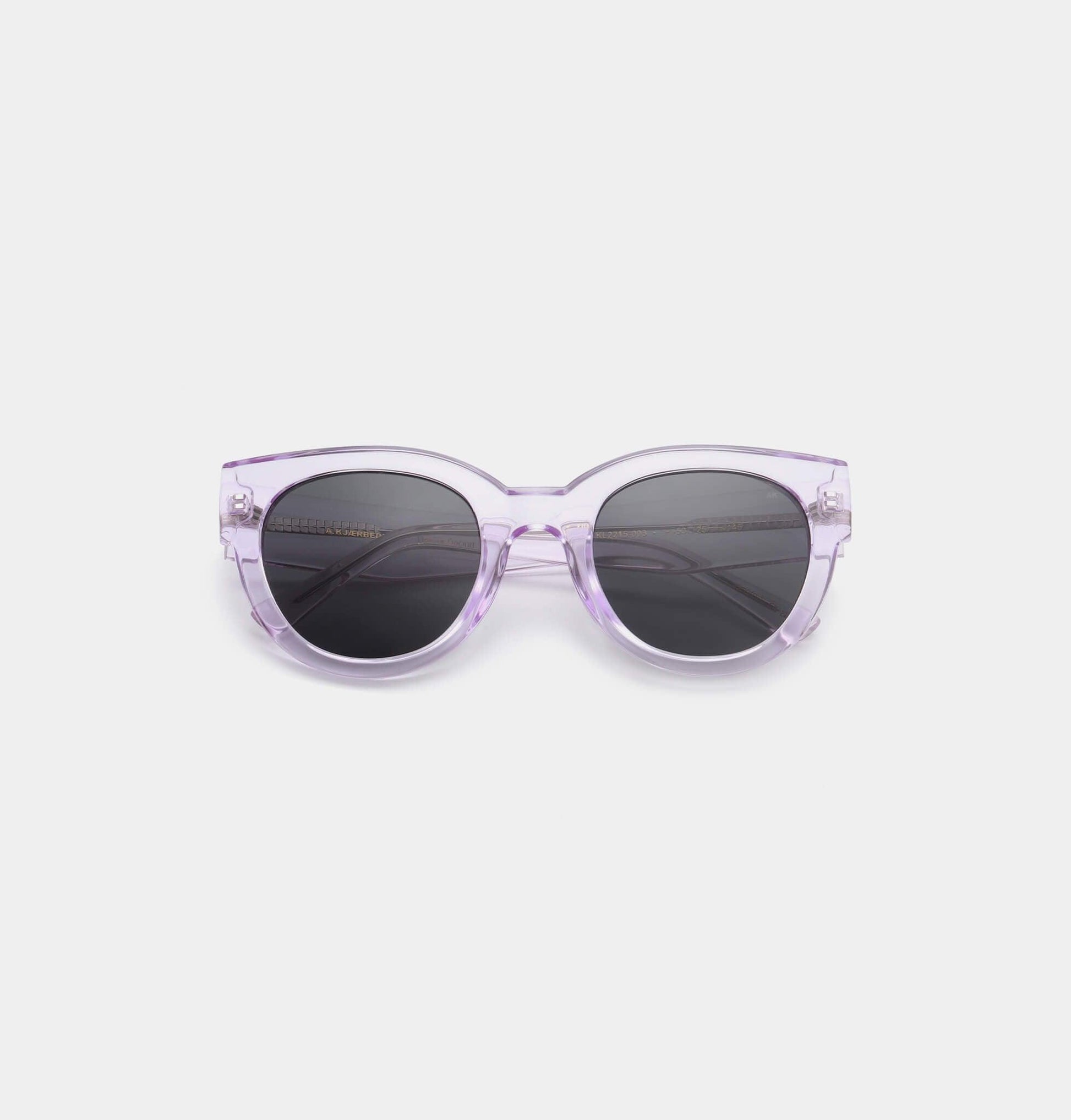 Lilly Sunglasses - Lavender Crystal Transparent - Heliotique