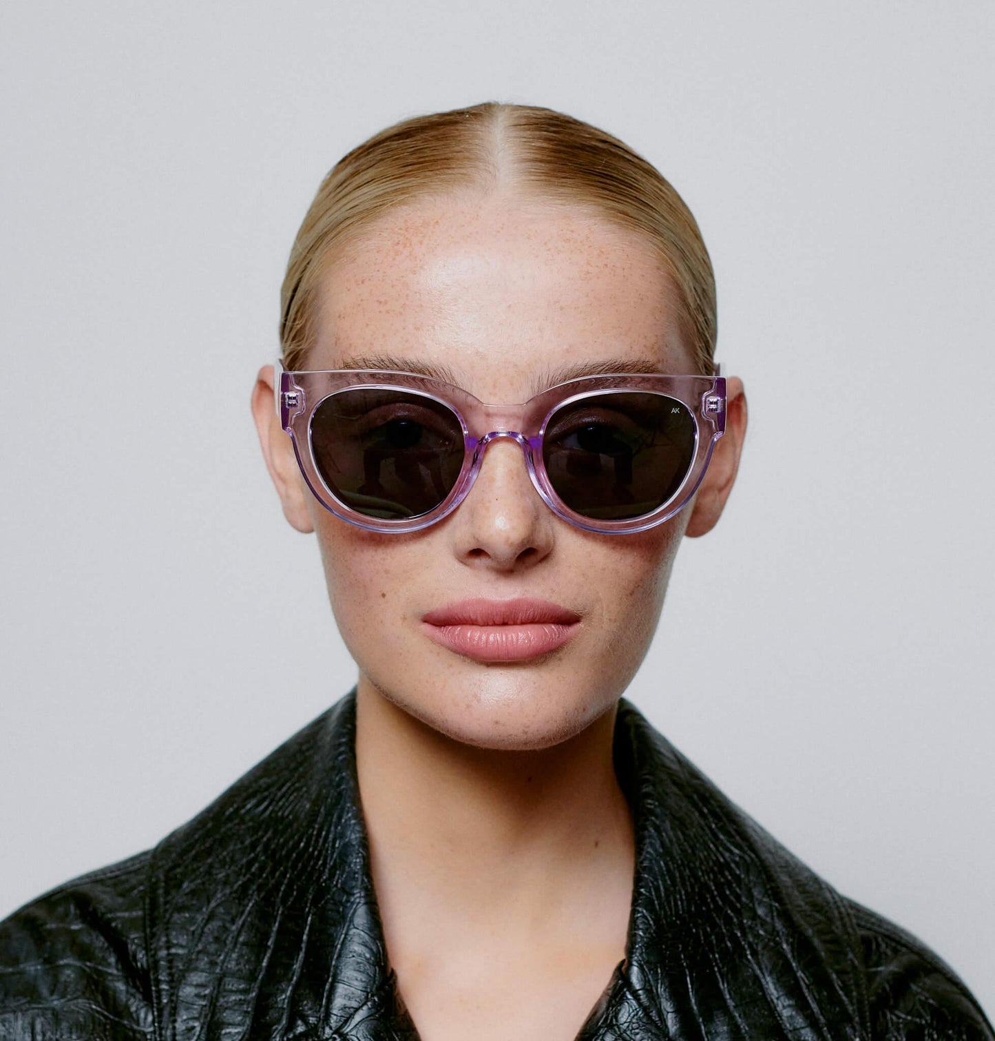 Lilly Sunglasses - Lavender Crystal Transparent - Heliotique