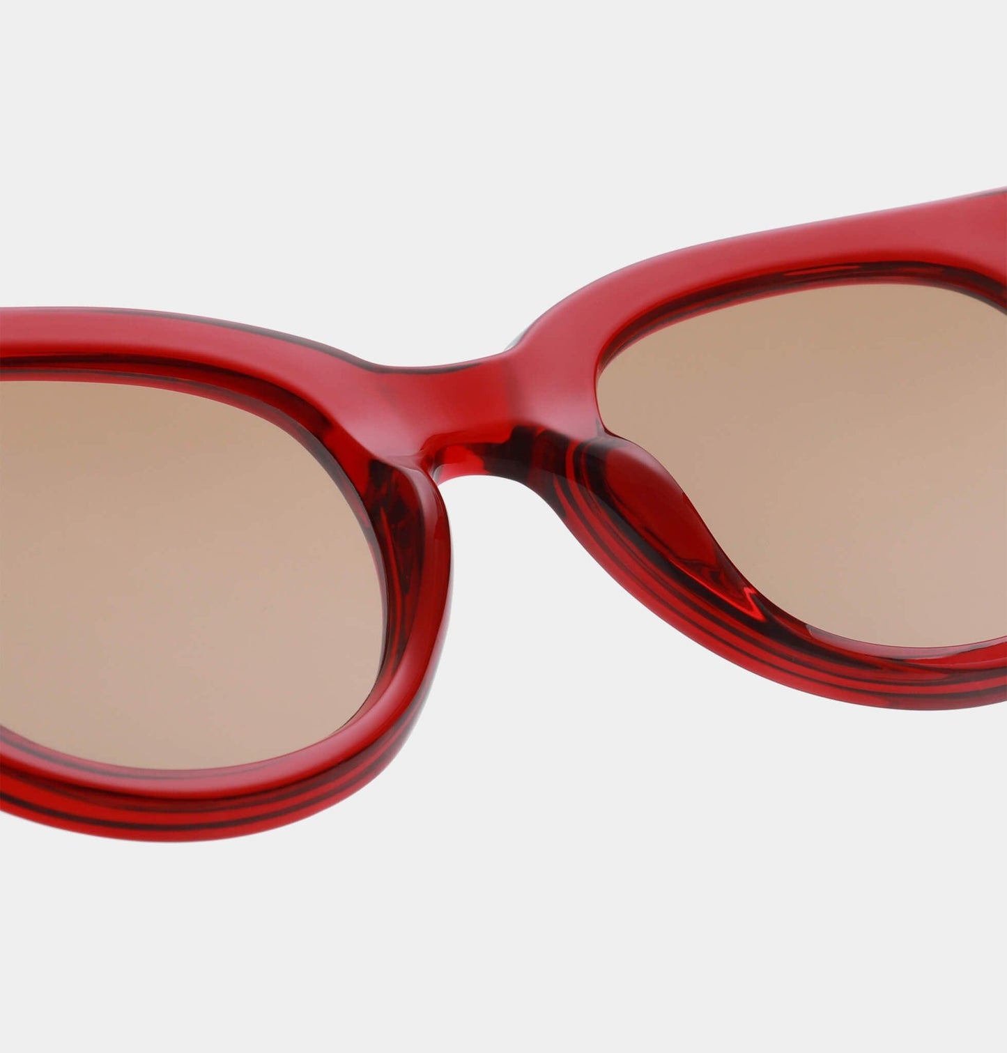 Heliotique | A.Kjaerbede Lilly Sunglasses in Red Transparent