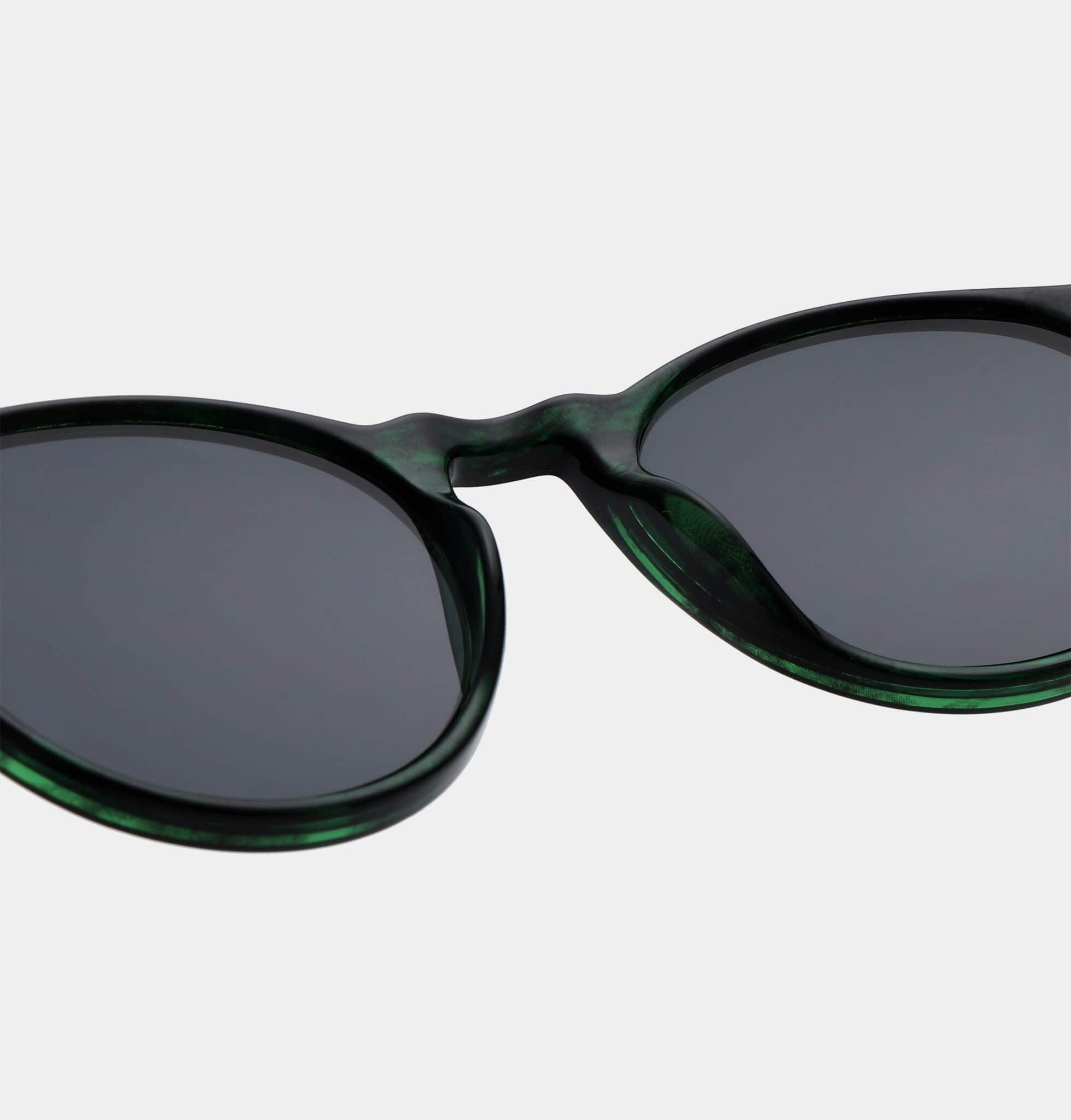 Clifford Sunglasses, Green Marble