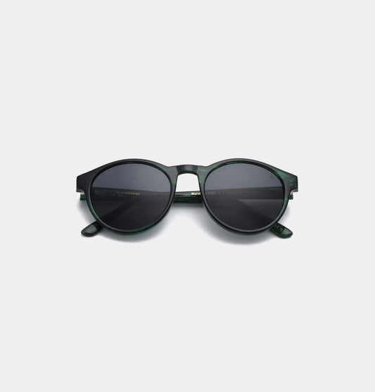 Heliotique Marvin Sunglasses - Green Marble Transparent