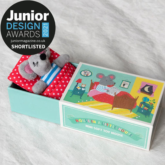 Mouse In A Little House Soft Toy by Rex London 