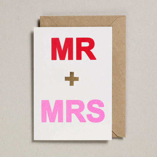 Heliotique | Petra Boase Mr & Mrs Card