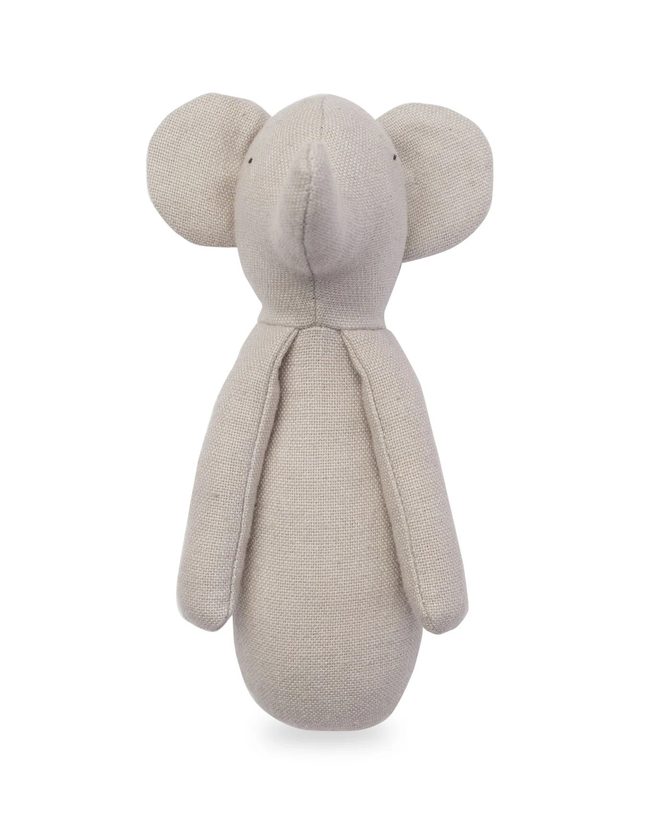 Heliotique | Mr Pickles Linen Blend Rattle - Elephant