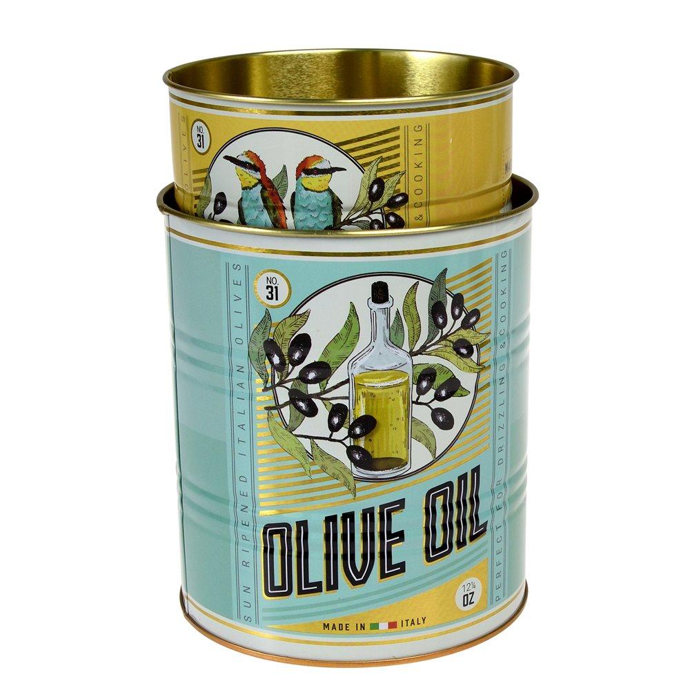 Heliotique | Rex London Olive Oil Storage Tins (Set of 2)