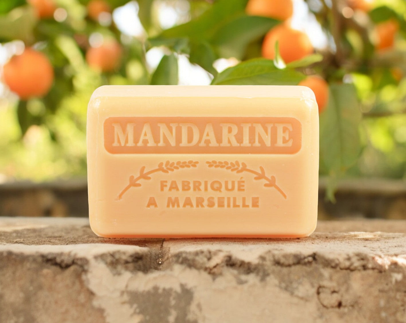 Mandarine (Mandarin) French Soap Bar