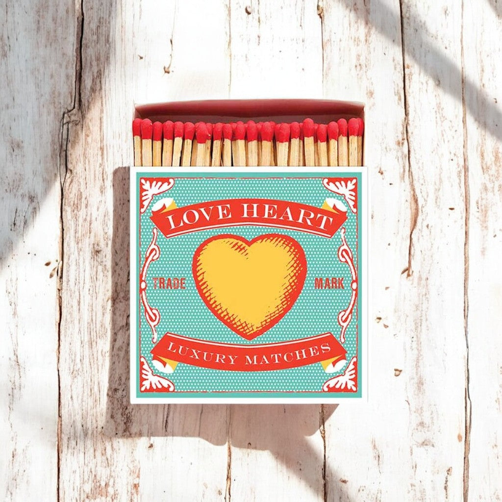 Heliotique | Archivist Gallery Love Heart Luxury Matches