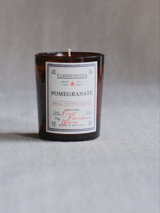 Small Votive Candle - Pomegranate