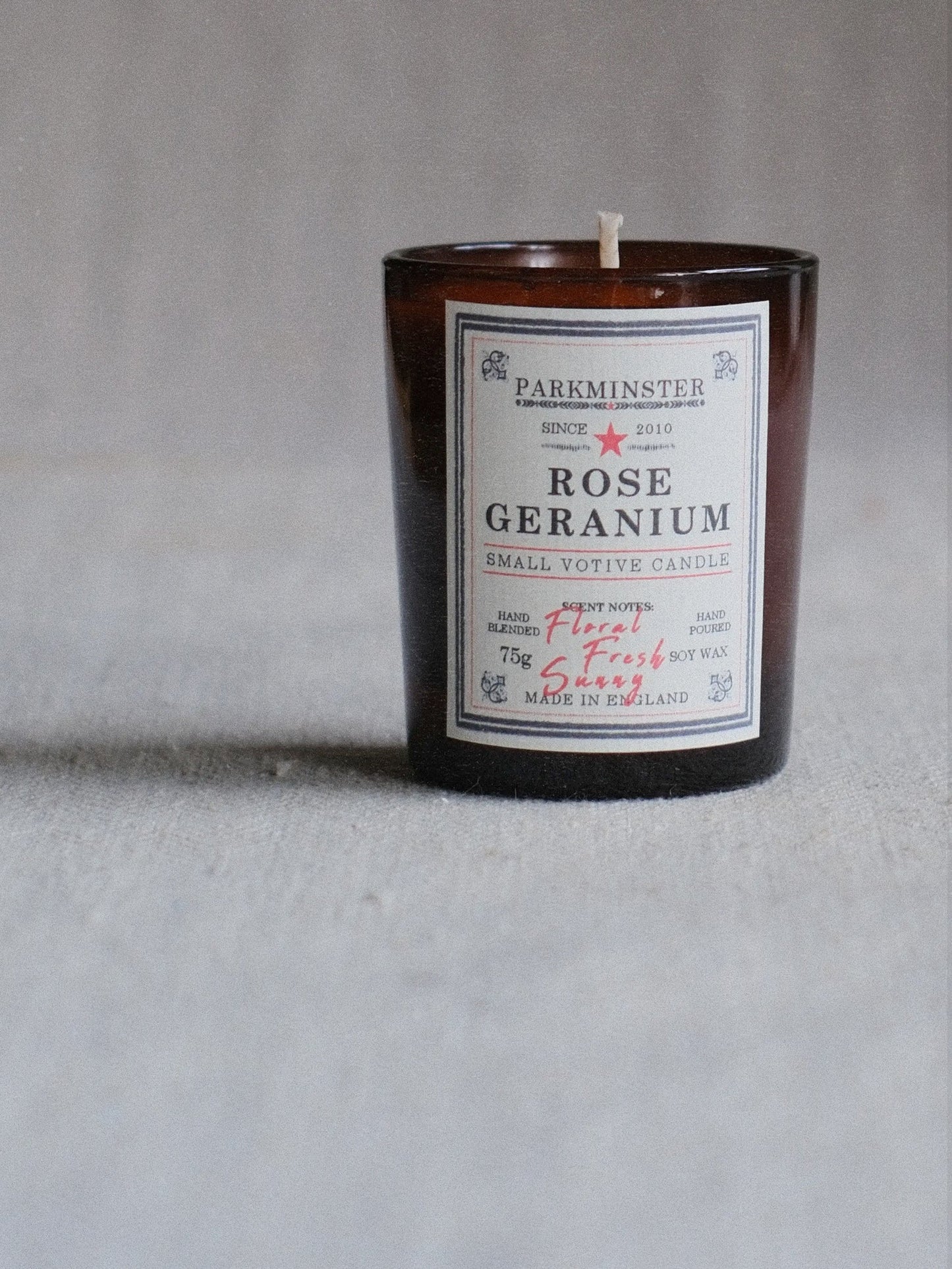Small Votive Candle - Rose Geranium