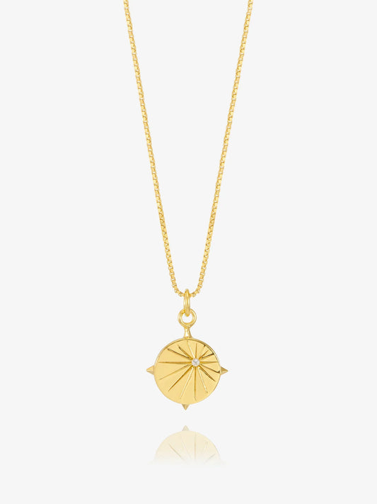 Heliotique | Rachel Jackson North Star Necklace - Gold