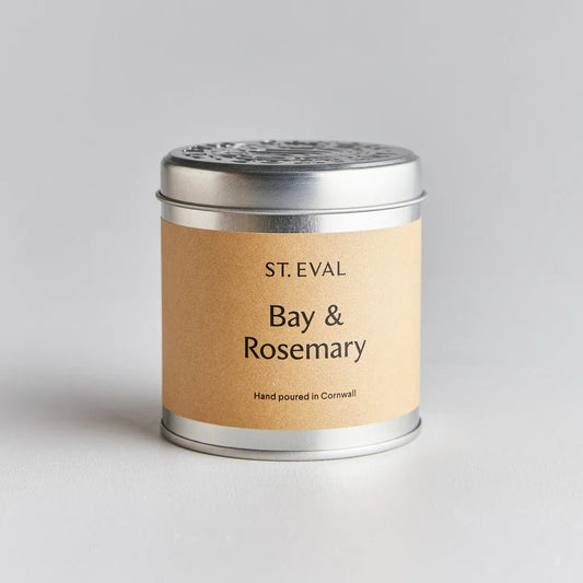 Heliotique | St. Eval Bay & Rosemary Scened Tin Candle