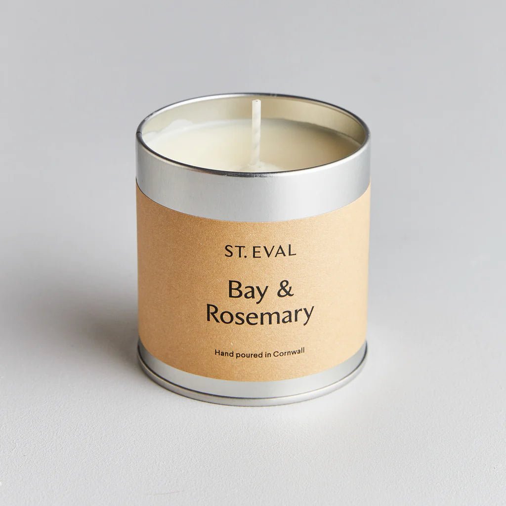 Heliotique | St. Eval Bay & Rosemary Scened Tin Candle