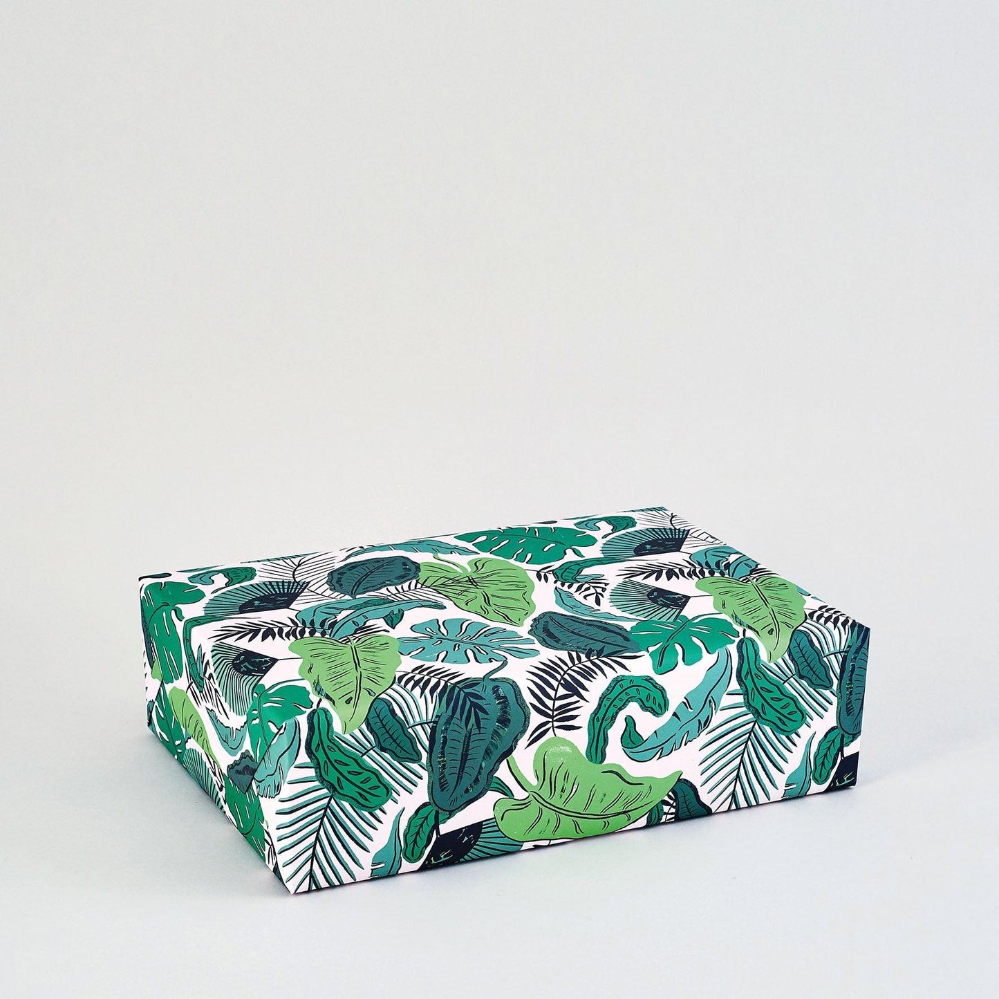 Tropical Leaves Wrapping Paper - Heliotique