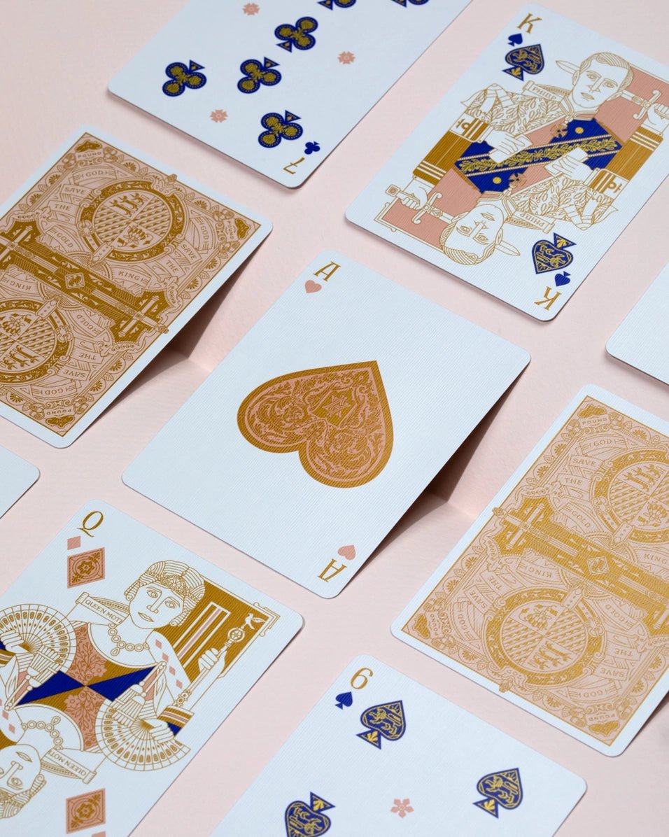 Heliotique | Art Of Play Standards Luxury Playing Cards - Pink Edition