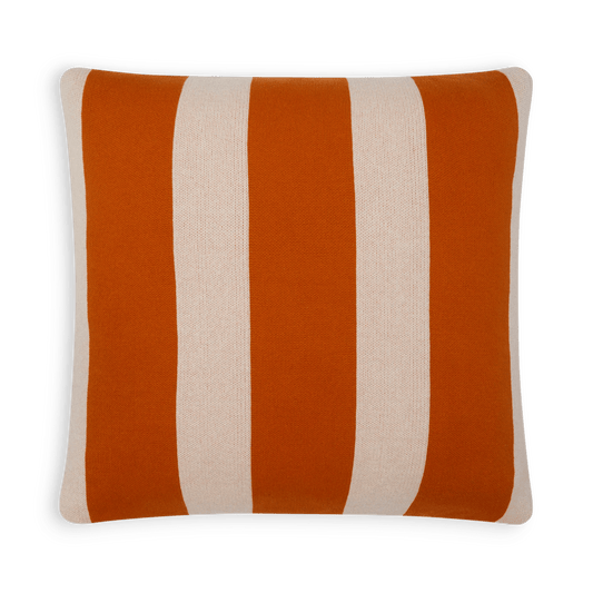 Heliotique | Sophie Home Enkel Cushion in Burnt Orange