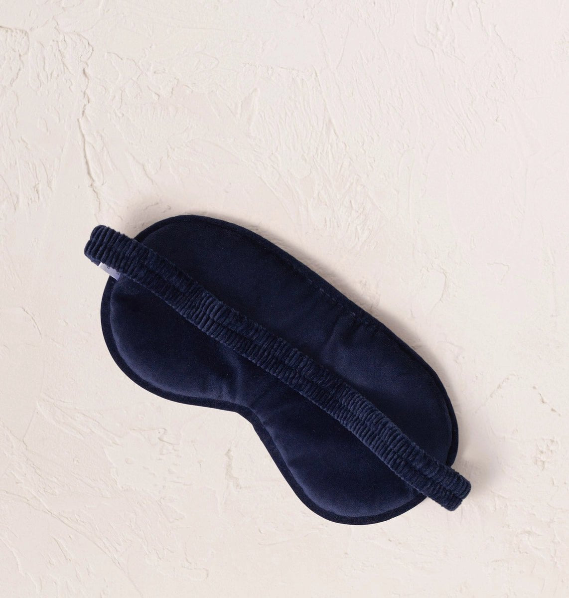 elizabethW Navy Silk Sleep Mask