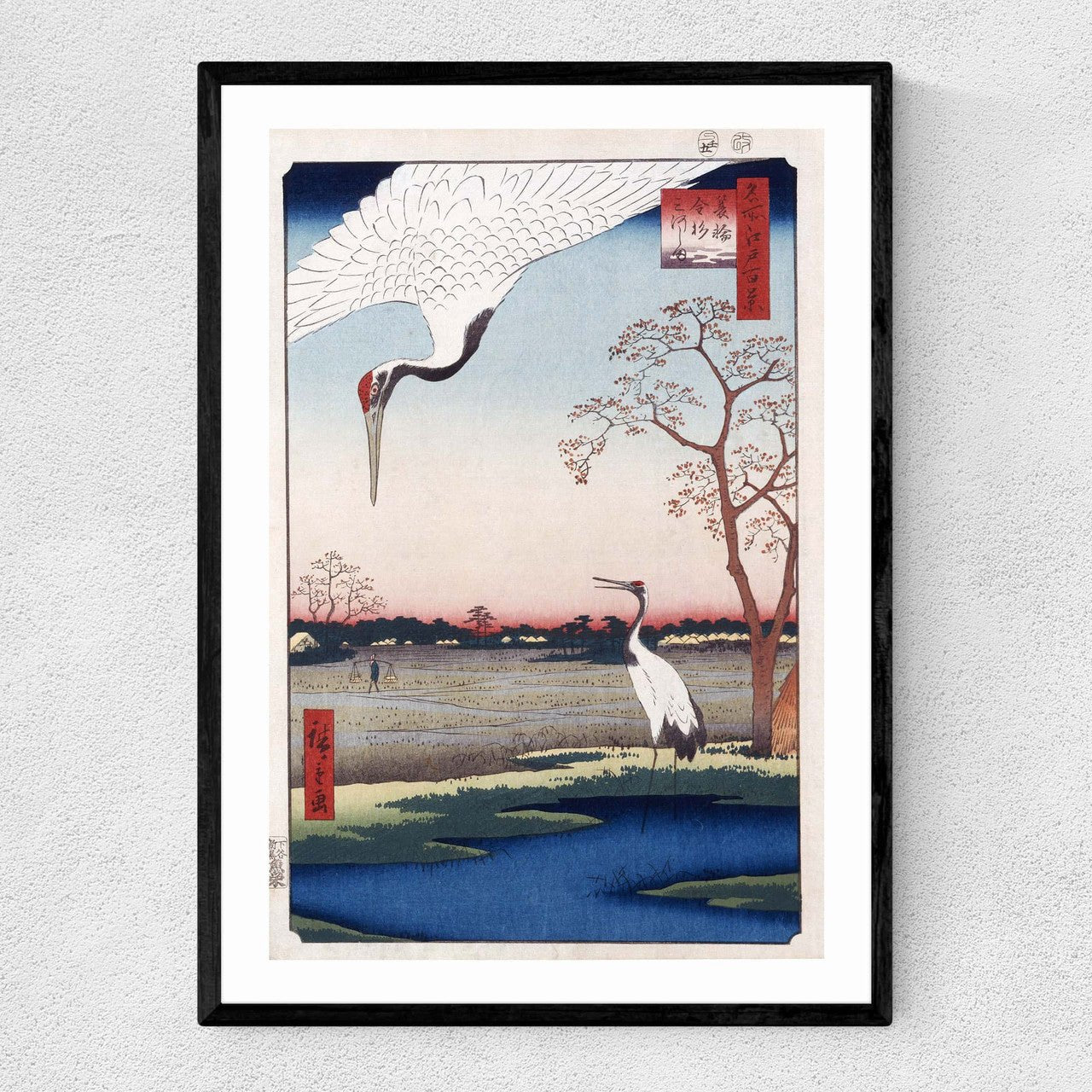 Heliotique | East End Prints One Hundred Famous Views of Edo Print
