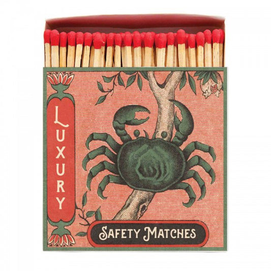 Heliotique | Archivist Gallery Crab Luxury Matches