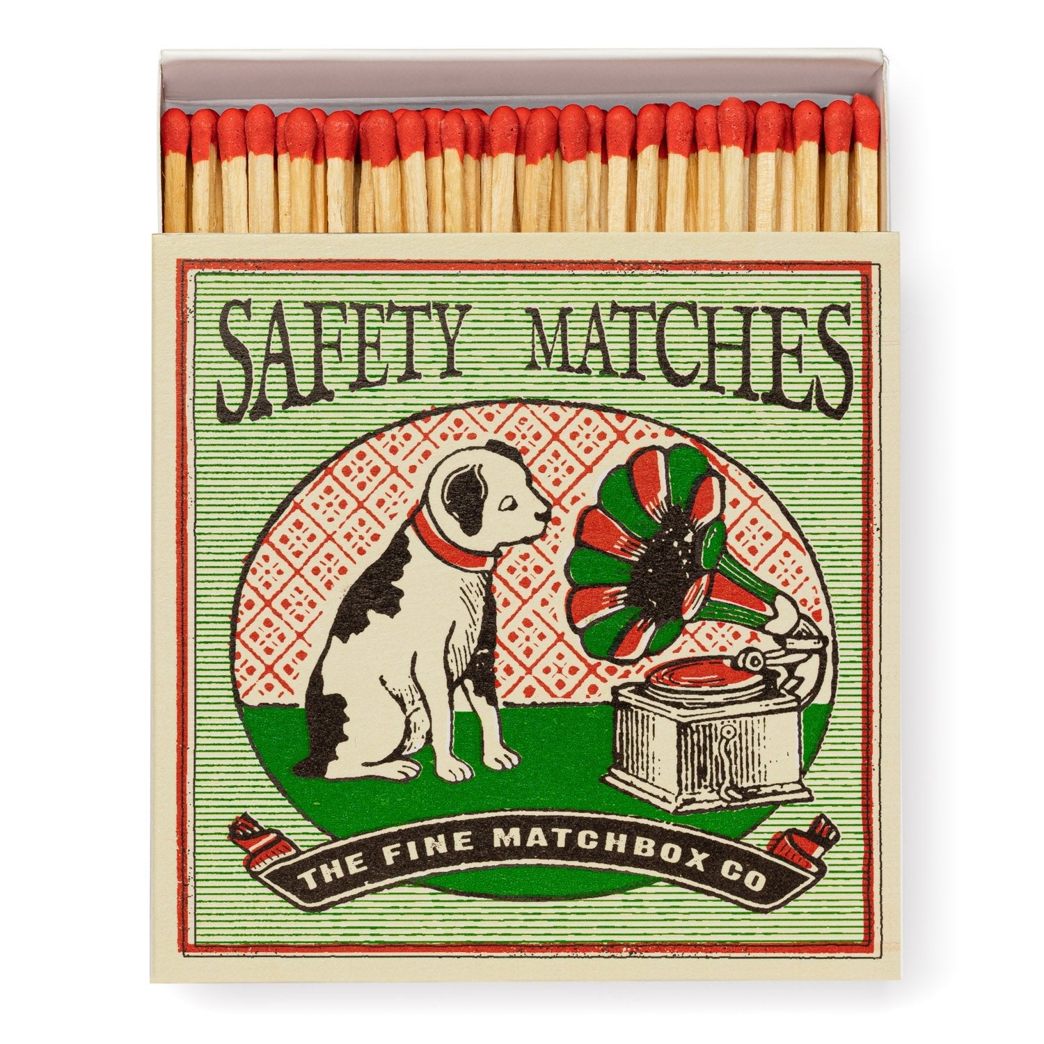 Heliotique | Archivist Gallery Dog & Gramaphone Luxury Matches