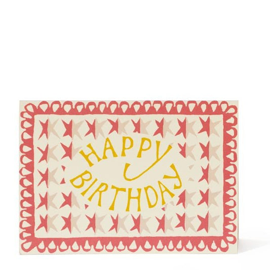 Heliotique | Cambridge Imprint Happy Birthday Stars Card
