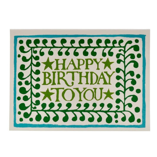 Heliotique | Cambridge Imprint Happy Birthday Card