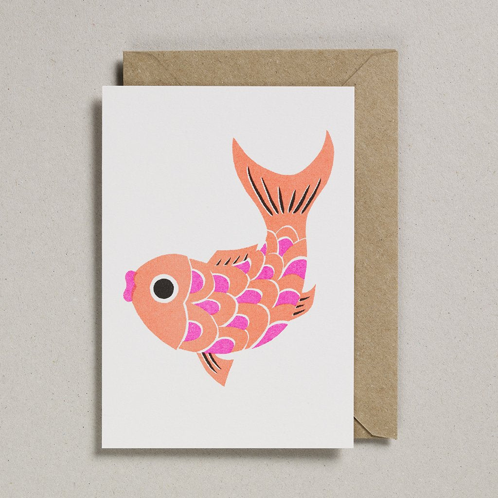 Heliotique | Petra Boase Koi Fish Card