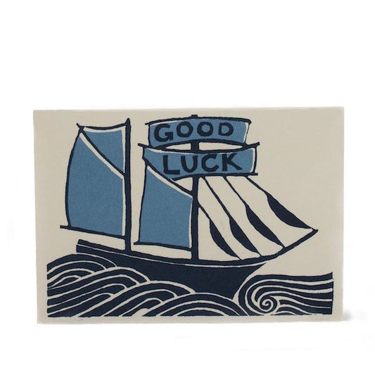 Heliotique | Cambridge Imprint Good Luck Ship Card