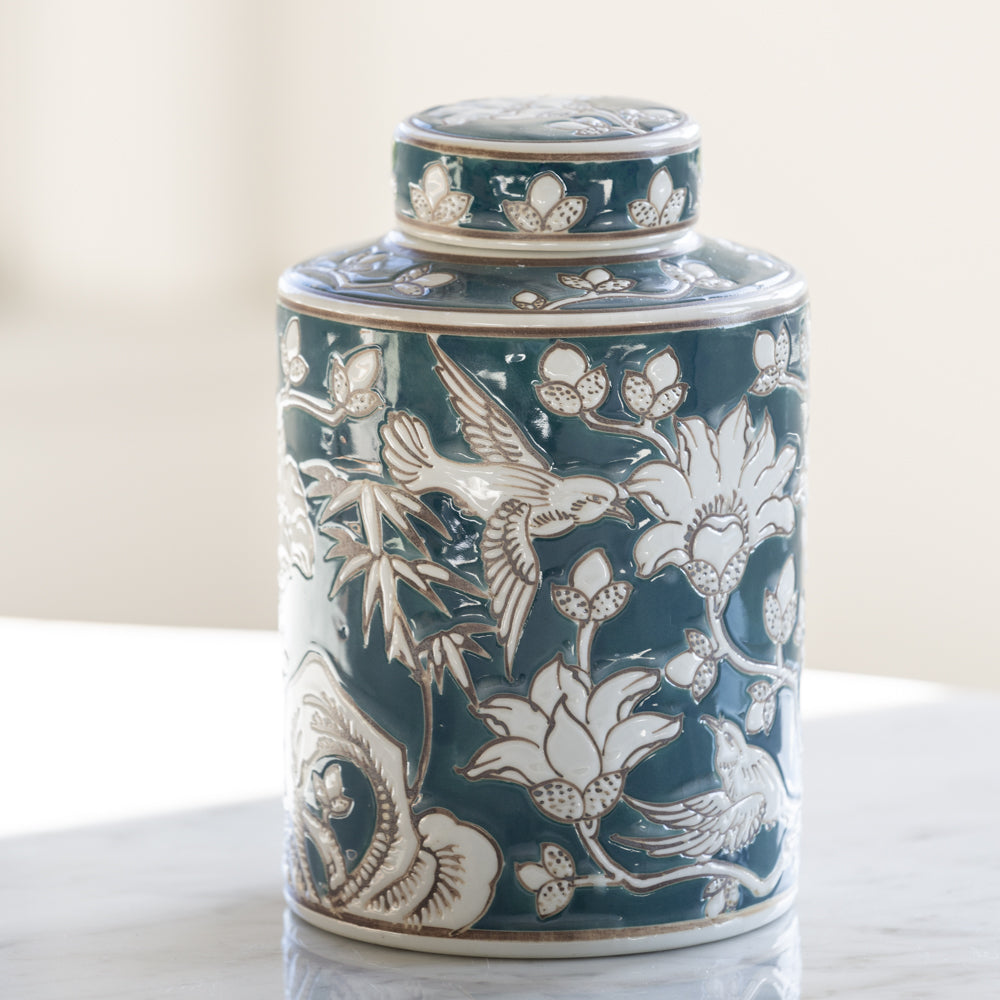 Heliotique | Grand Illusions Grandiflora Ginger Jar