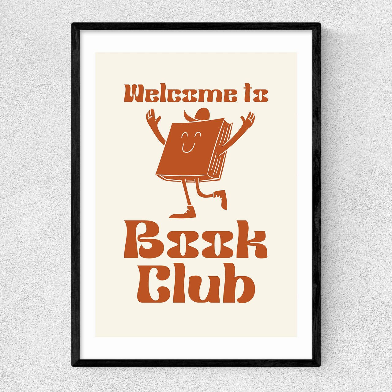Welcome To Book Club Print
