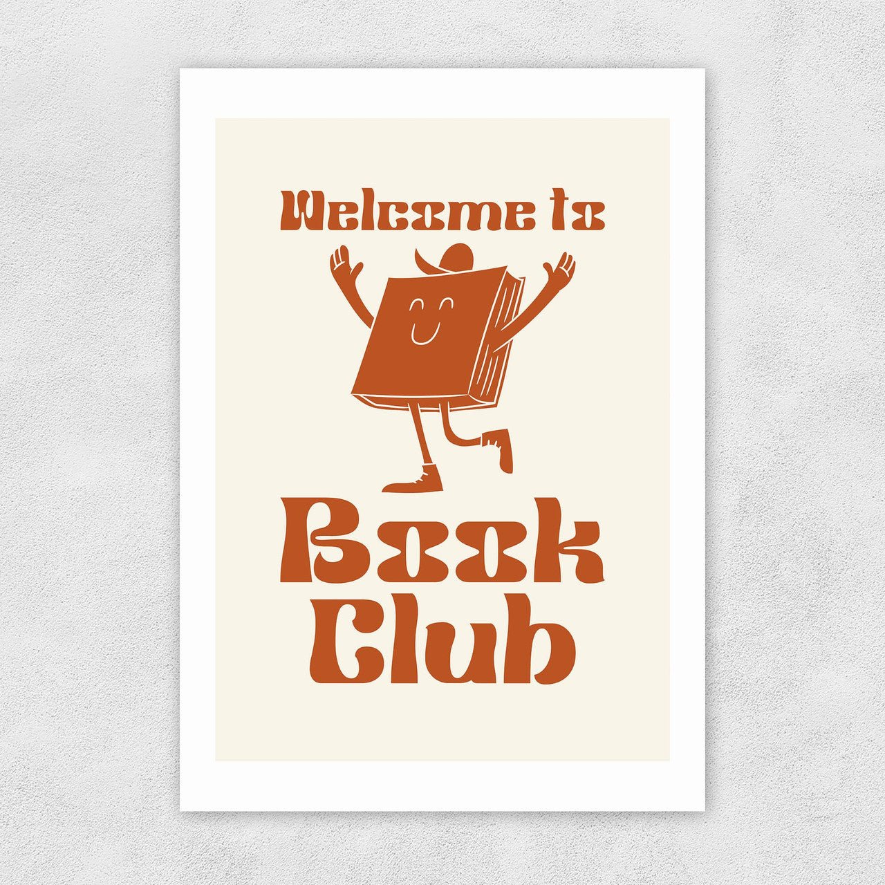 Welcome To Book Club Print