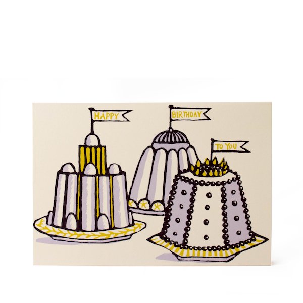 Heliotique | Cambridge Imprint Birthday Puddings Card